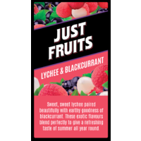 Lychee Blackcurrant - Just Fruits - 60ml