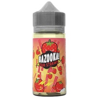 Bazooka Sour Straws - Strawberry - 100ml e Juice