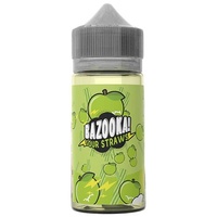 Bazooka Sour Straws  Green Apple Apple - 100ml e juice