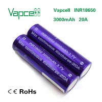 VapCell 18650 3000mAh 20A Battery